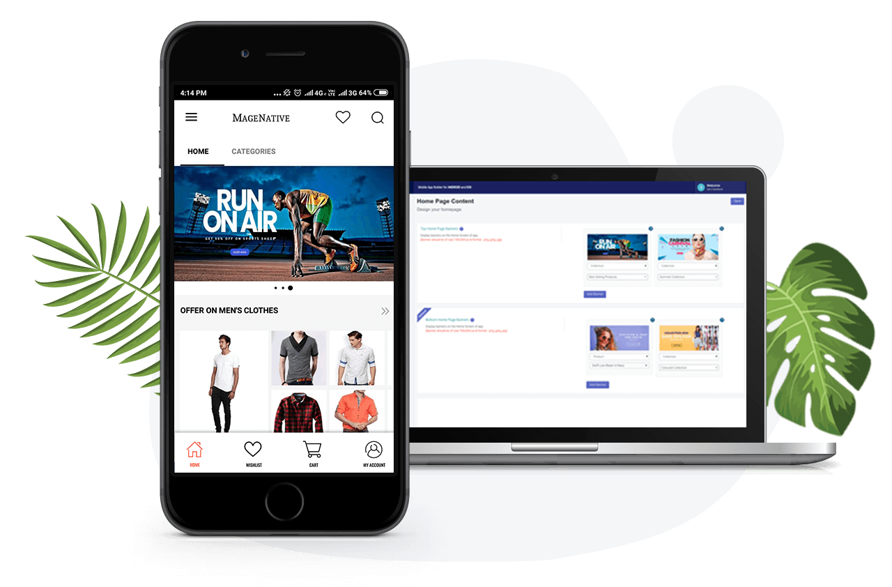 free android ecommerce app builder